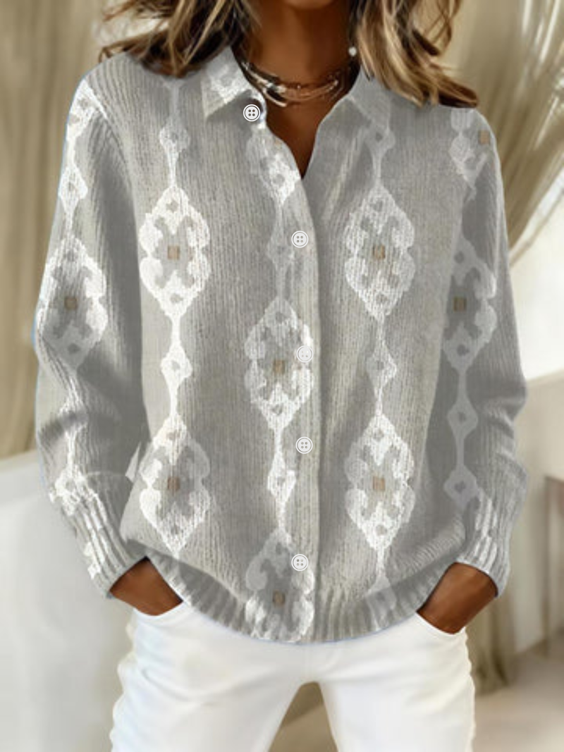 Janet | Elegant soft warm blouse