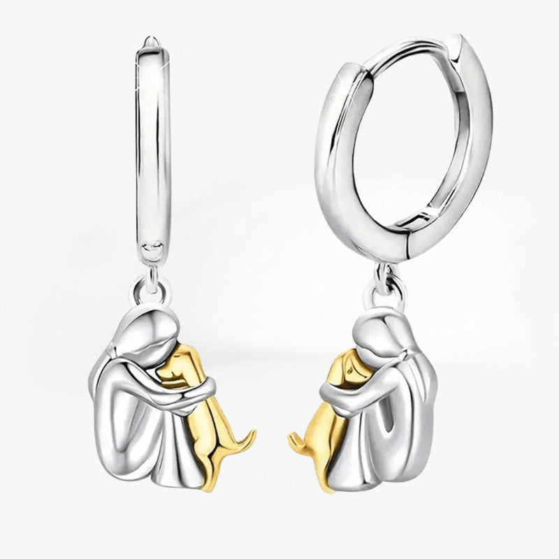 Charlotte & Ivy | Dog Embrace Earrings