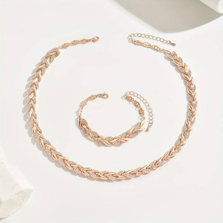 The Celina Necklace & Bracelet set