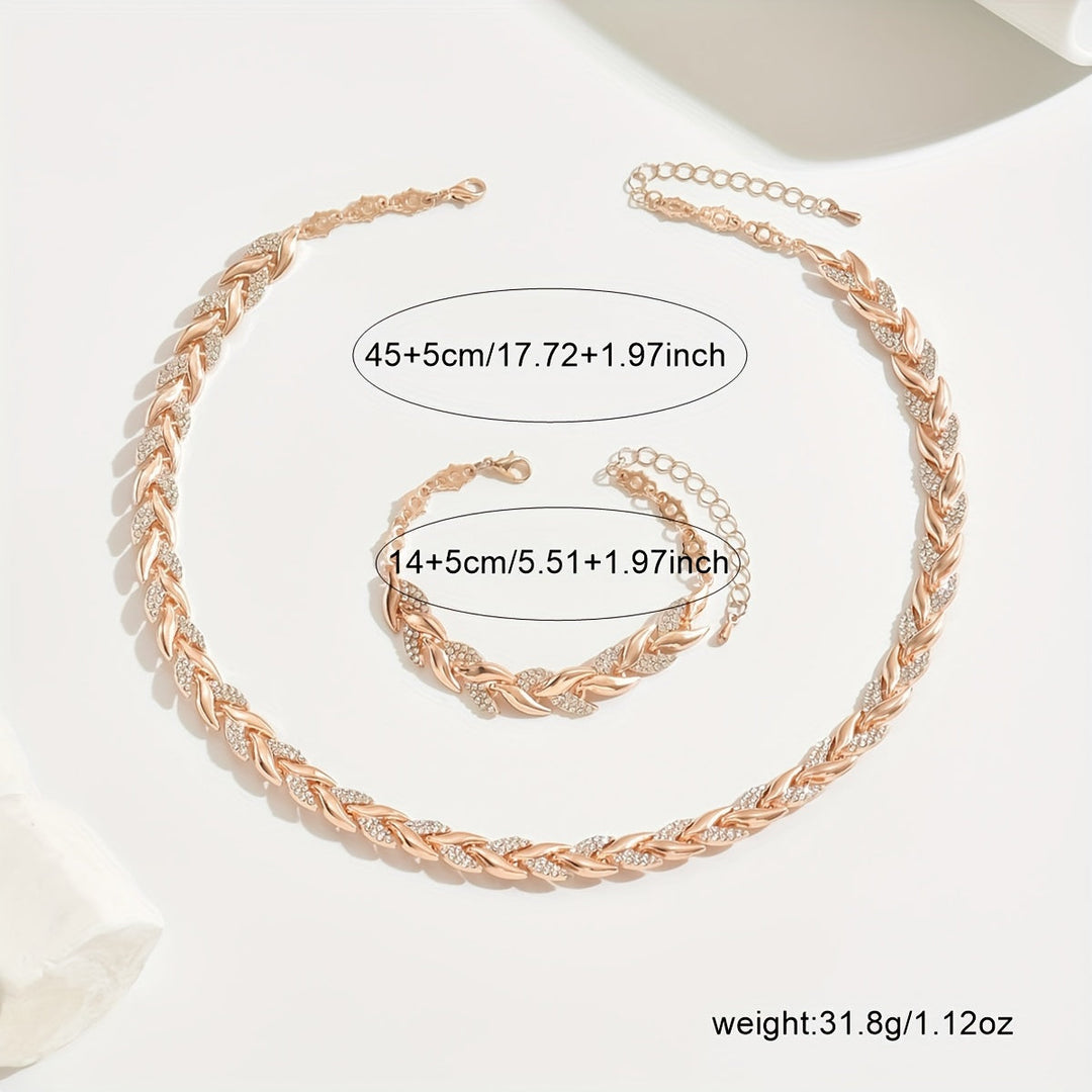 The Celina Necklace & Bracelet set
