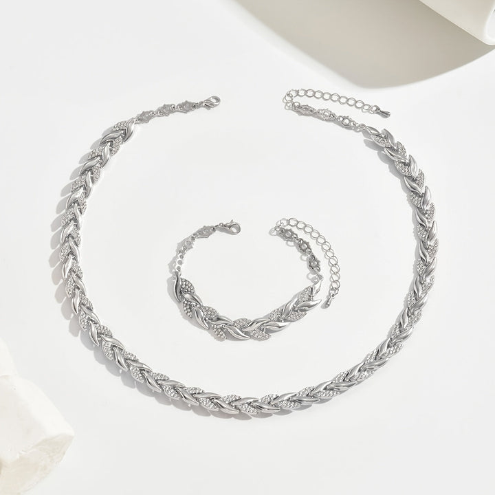 The Celina Necklace & Bracelet set